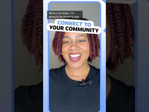 Shoutout to @_MadamJ for showing how easy it is to connect to your community. Your turn 👉 [Video]