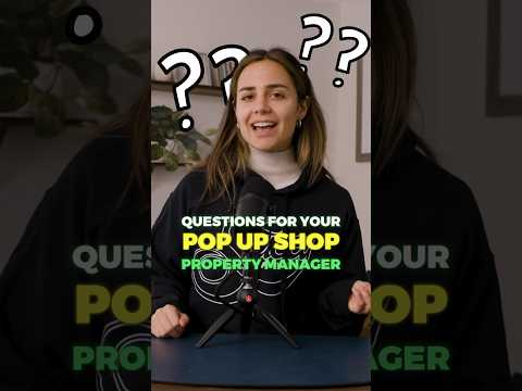 What you need to ask BEFORE having a Pop-Up Shop [Video]