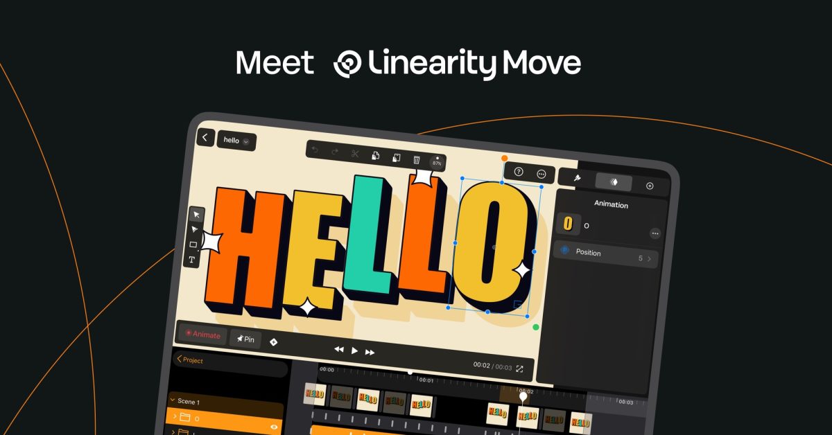 Hands-on with Linearity Move, a simplified animator for everyone [Video]