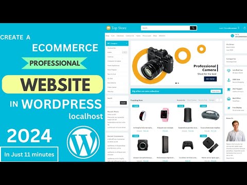 How to Create an E-Commerce Website in Just ⏳ 11 minutes | Create E-Commerce Website in WordPress [Video]