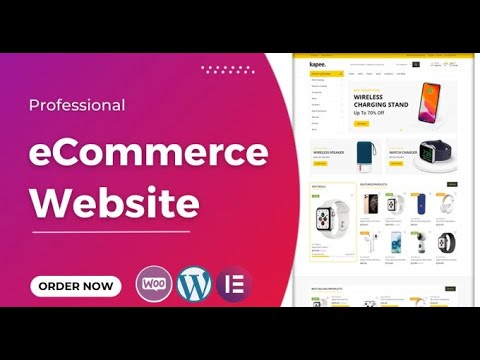 Create WordPress ecommerce website using woocommerce | Coder Rahim [Video]