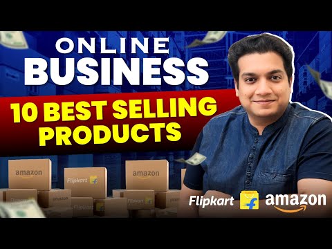 10 Best Selling Products on Amazon & Flipkart | Online Business | Ecommerce Business [Video]