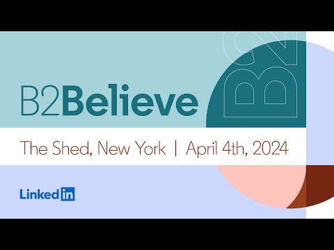 [Opening Remarks] Welcome to B2Believe NYC [Video]