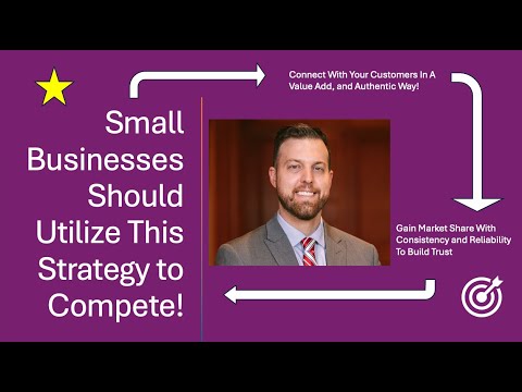 Small Businesses Should Utilize This Strategy to Level the Playing Field and Why! [Video]