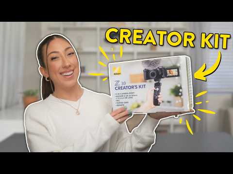 Nikon Z30 Creator Kit Tutorial | Unboxing & putting together your kit! [Video]