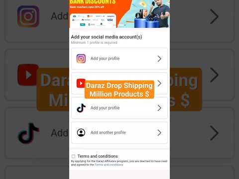 Daraz.pk dropshipping / affiliate marketing program / influencer hub free me earning karen [Video]