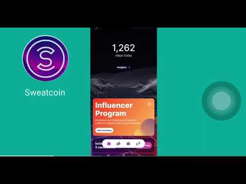 Paano unlocked and influencer hub sa sweatcoin#sweatcoin [Video]