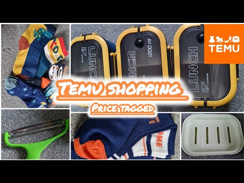 Lovely Temu Online Shopping with Tagged Prices And Complete BUT Honest Review after Testing [Video]