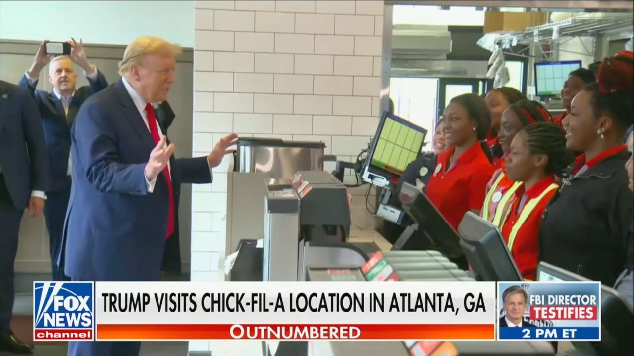 Fox News Host Touts Trump Buying Fast Food For Customers [Video]