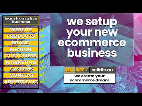 We setup your ecommerce business and provide complete training, products, website and support. [Video]