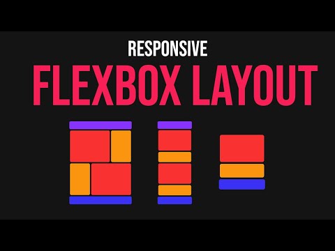 Create Responsive Flexbox Layout in 8 Minutes [Video]