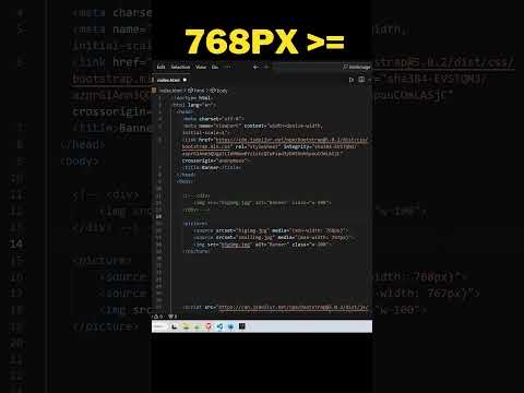 IMPORTANT html Tag || Responsive Web Design Tip ! [Video]