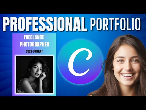 How to Create a Portfolio Website With Canva (2024) [Video]