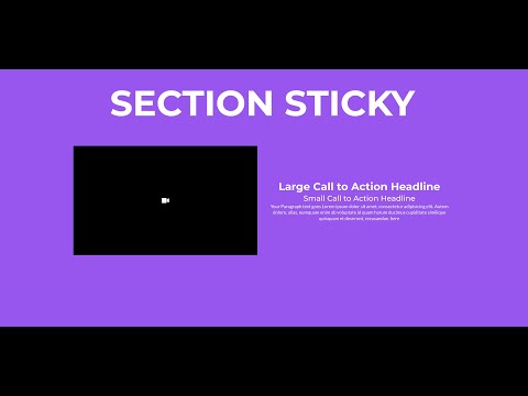 How to Make Sticky Section and Rows in GoHighLevel Page [Video]