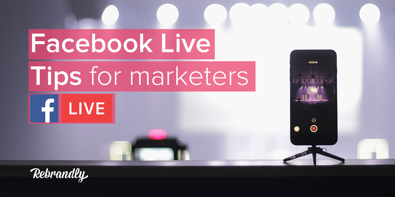 Linking to live video: Facebook Live tips for marketers