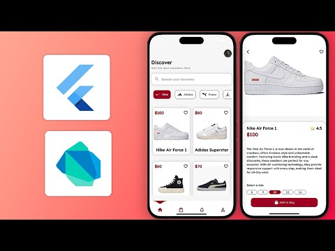 Minimal Ecommerce App UI | Responsive Design | Flutter Tutorial [Video]