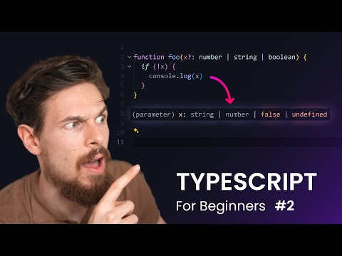 A beginners guide to Typescript | Collective Literal Types, Widening and Narrowing Types [Video]