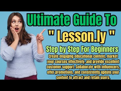 How to Make Money Online with Lesson.ly in 2024 [Video]