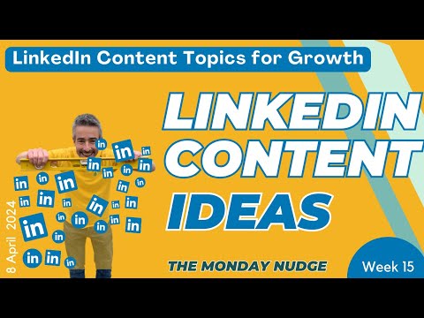 5 Ideas for LinkedIn™️ Marketing – Content Creation for Growth – LinkedIn™️ for Business [Video]