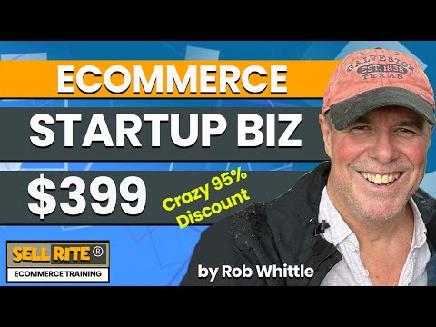 ecommerce business startup with full business website, tutorials and support from 18 year expert. [Video]