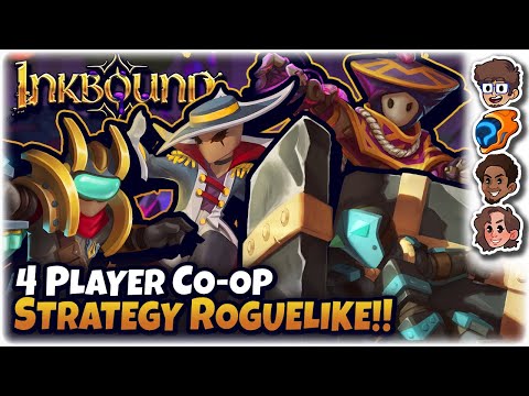 4 Player Co-Op Strategy Roguelike Gets WILD!! | Inkbound 1.0 | ft. The Wholesomeverse [Video]