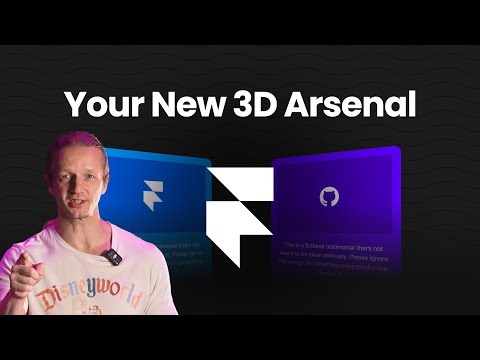 Using Framer’s NEW 3D Transform Tools! TUTORIAL [Video]