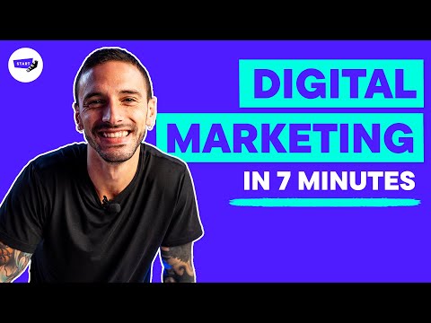 Digital Marketing For Complete Beginners (In 7 Minutes) [Video]