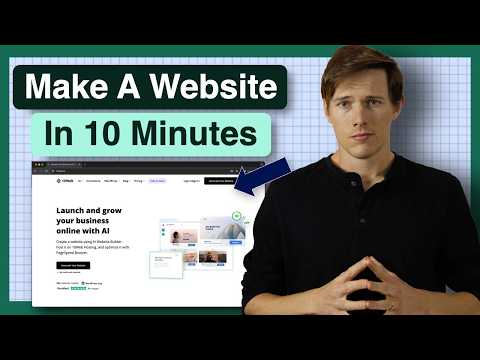 How To Make A Website Quickly Using AI w/free domain [Video]