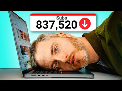I lost 837,520 subscribers… [Video]