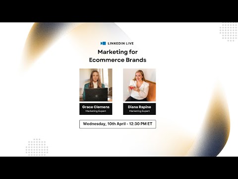 Marketing for Ecommerce Brands [Video]