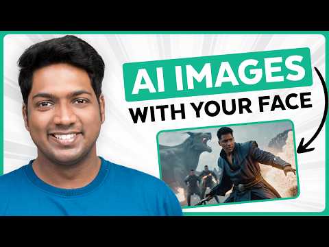 How to Create AI Images with a FACE 😎 [Video]