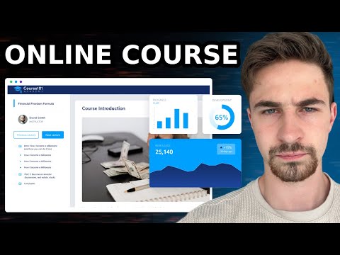 How To Create An Online Course For Beginners in 2024 (Step-by-Step Tutorial For Beginners) [Video]