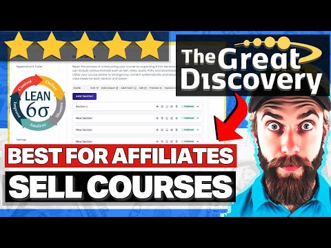 Online Course Creation Platform with the Best Affiliate Marketing Program | The Great Discovery [Video]