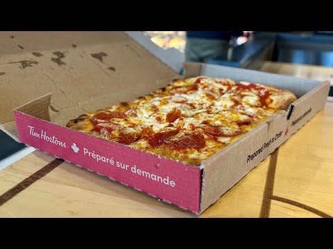 Tim Hortons launches pizza in bid to attract dinner guests [Video]
