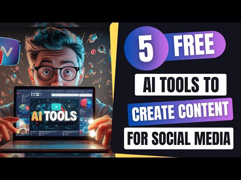 5 Free AI Tools To Create Engaging Content For Social Media, Affiliate Marketing & Blogging In 2024! [Video]