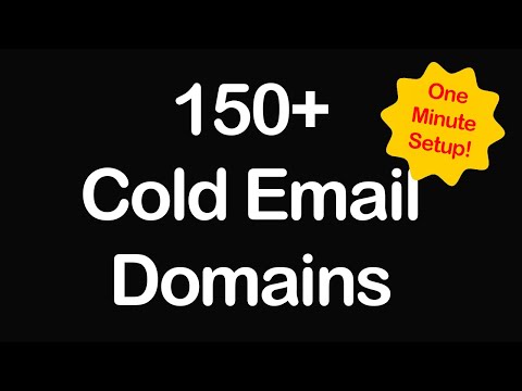 How I Setup 150 Cold Email Domains in Under 1 Minute [Video]