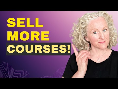 How to sell an online course with a small audience [and no money for paid ads]? [Video]