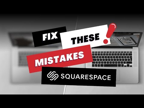 Stop Making These Mistakes on Your Squarespace Website | Squarespace Beginner Tutorial [Video]