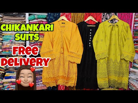 Lawn Chikankari Suits | Readymade Suits👗| Free Home Delivery | Online Shopping in World🛍️ [Video]