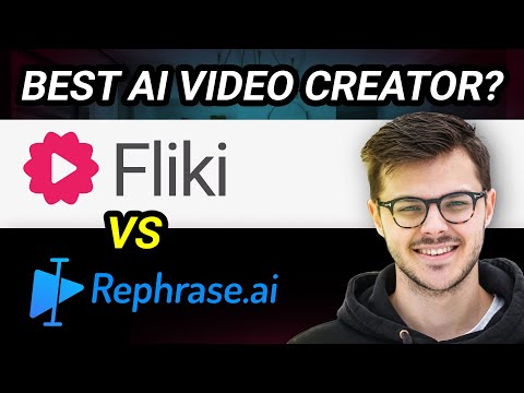 Fliki AI vs Rephrase : Which is better for video creation 2024