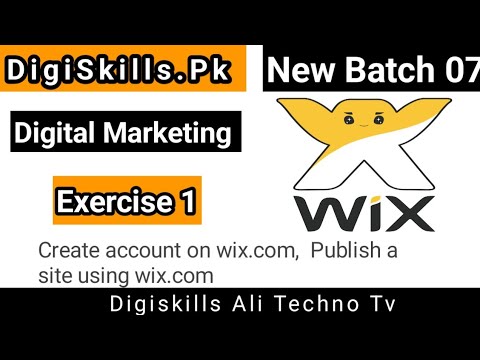 Digiskills Digital Marketing Exercise 1 Batch 7 | digital marketing Exercise 1 batch 7 | wix.com [Video]