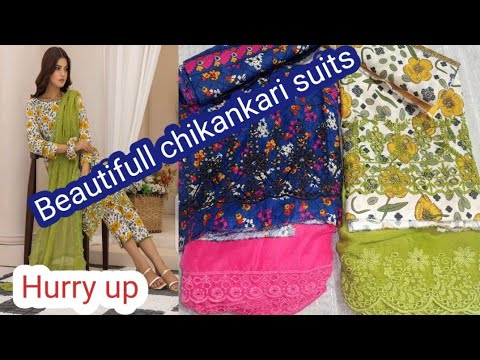 New chikankari embroidered suits|Reasonable lawn collection||online shopping hub|| [Video]