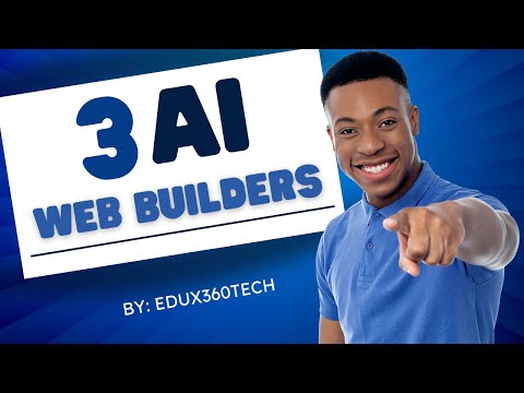 Top 3 AI Tools for Faster and Easier Website Creation | @Edux365Technical [Video]
