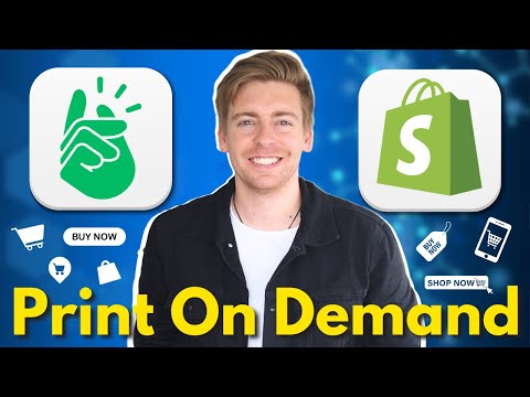 How To Connect Printify to Shopify (Sell Print On Demand Products) [Video]