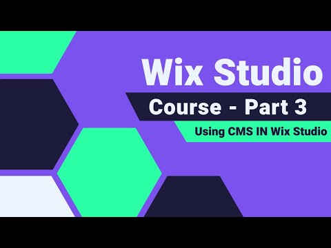 Wix Studio Full Course; Part 3 – How to use CMS in Wix Studio [Tutorial 2024] [Video]