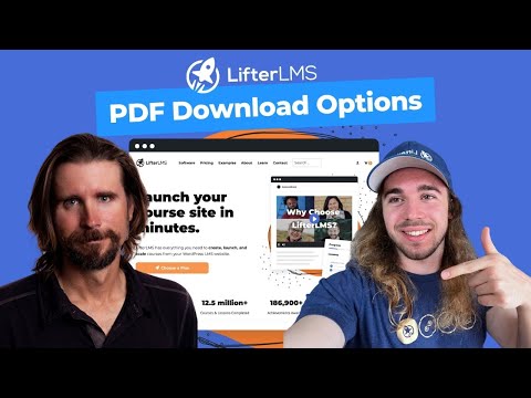 What is Downloadable as PDFs with LifterLMS PDFs LifterLMS Feature Friday [Video]
