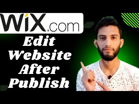 How to edit wix website after publishing l Wix website ko publish karne ka bad kaise edit karen [Video]