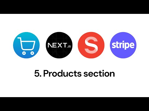Build an Ecommerce Website | Part 5 Products section |  NextJS, Tailwind CSS, Sanity CMS & Stripe [Video]