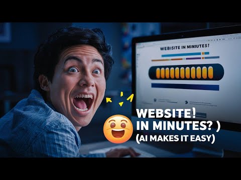 Design a Stunning Website in MINUTES with AI (No Coding!) [Video]