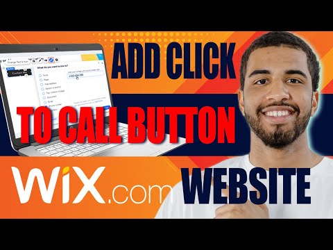 How to Add Click To Call Button to Wix Website (2024) [Video]
